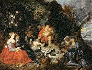 Simon de Vos Allegorical Scene oil painting